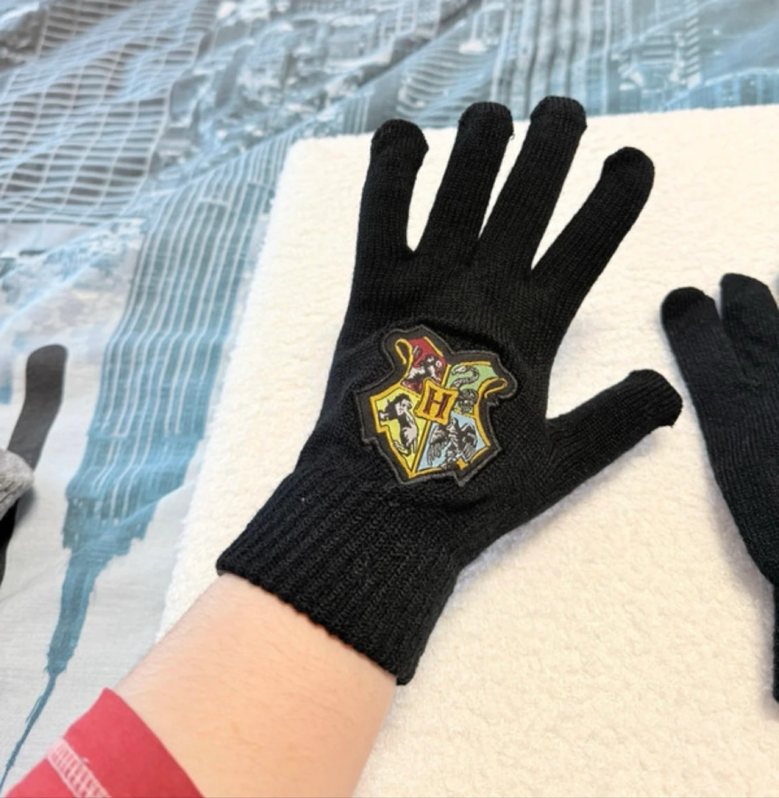 Harry Potter black gloves – photo 3